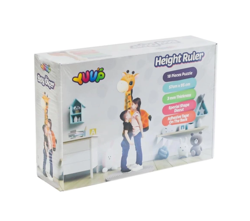 Nessiworld ADN-3567 Zürafa Boy Cetveli -Yaka Oyuncak