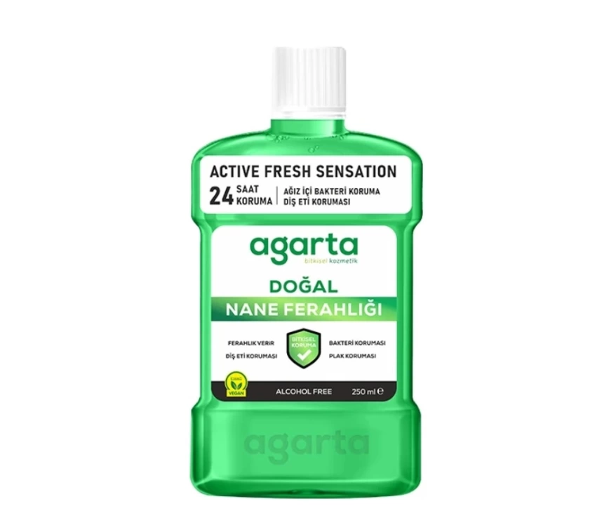 Nessiworld Agarta Doğal Ağız Bakım Suyu 250 ml Nane Özlü
