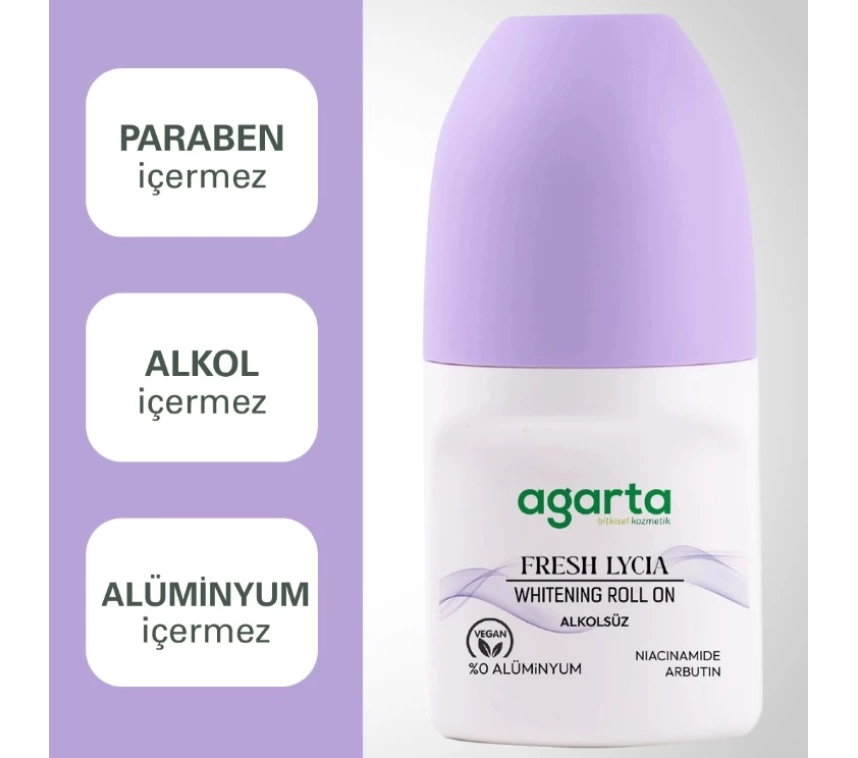 Nessiworld Agarta Doğal Roll-On Fresh Lycia 50 ml