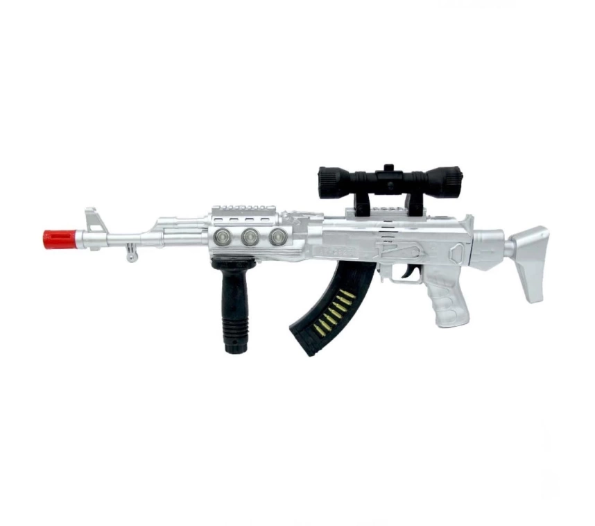 Nessiworld AK-47 Gun Electric Işıklı Sesli Tüfek