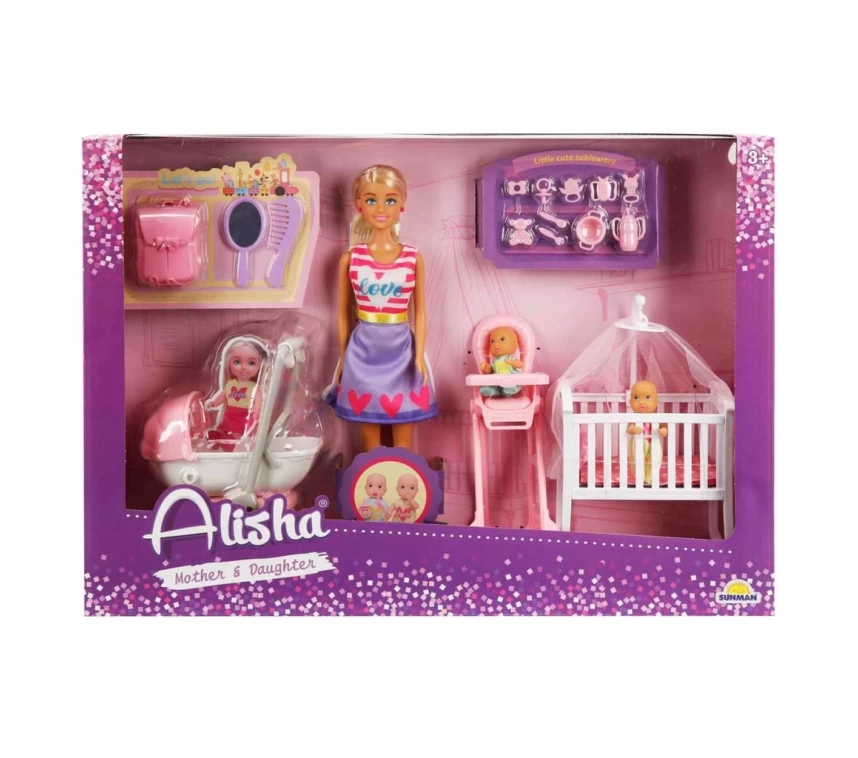 Nessiworld Alisha Mother & Daughter Bebek Bakım Seti