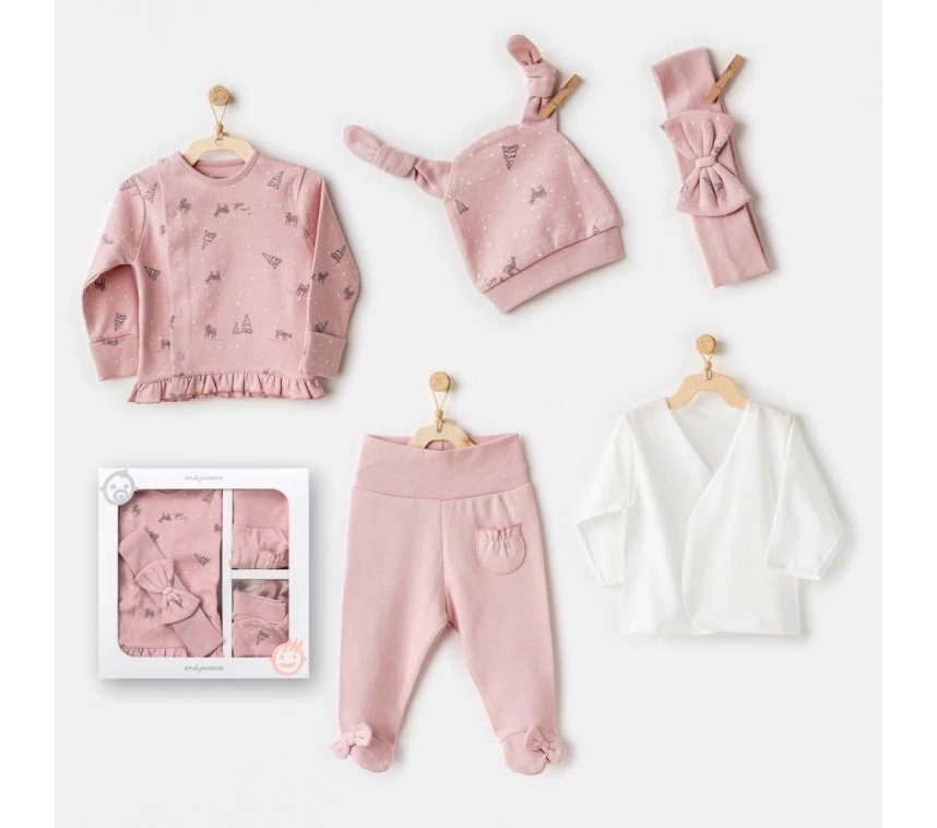 Nessiworld Andywawa AC25040 Puppy Gazelle 5Li Hastane Çıkışı Pink