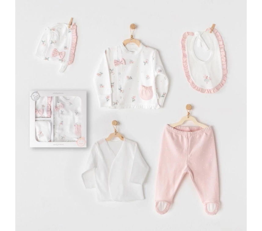 Nessiworld Andywawa AC25960 Fairy 5 Parça Hastane Çıkışı Pink