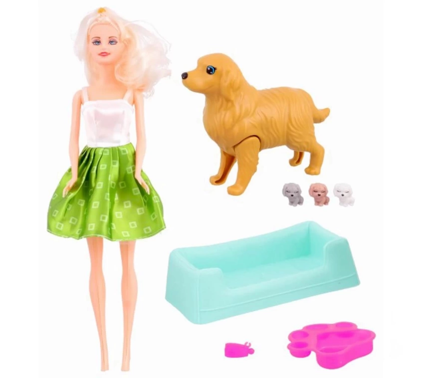 Nessiworld Anlily Sevimli Köpeklerim Bebek Seti