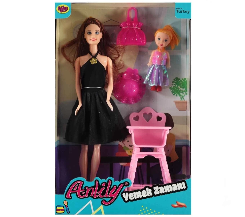 Nessiworld Anlily Yemek Zamanı 2li Bebek Seti 02432