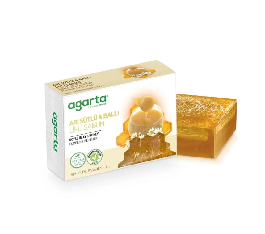Nessiworld   Arı Sütlü ve Ballı Lifli Sabun 150 Gr