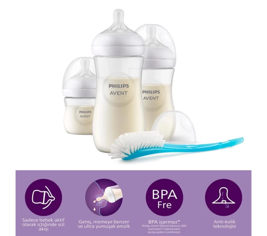 Nessiworld    Avent Doğal Tepkili Natural Response Yenidoğan Hediye Seti