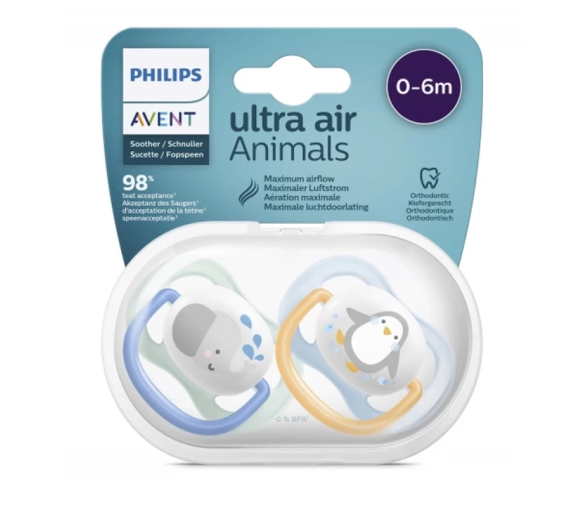 Nessiworld    Avent Ultra Air Emzik 0-6 Ay Erkek