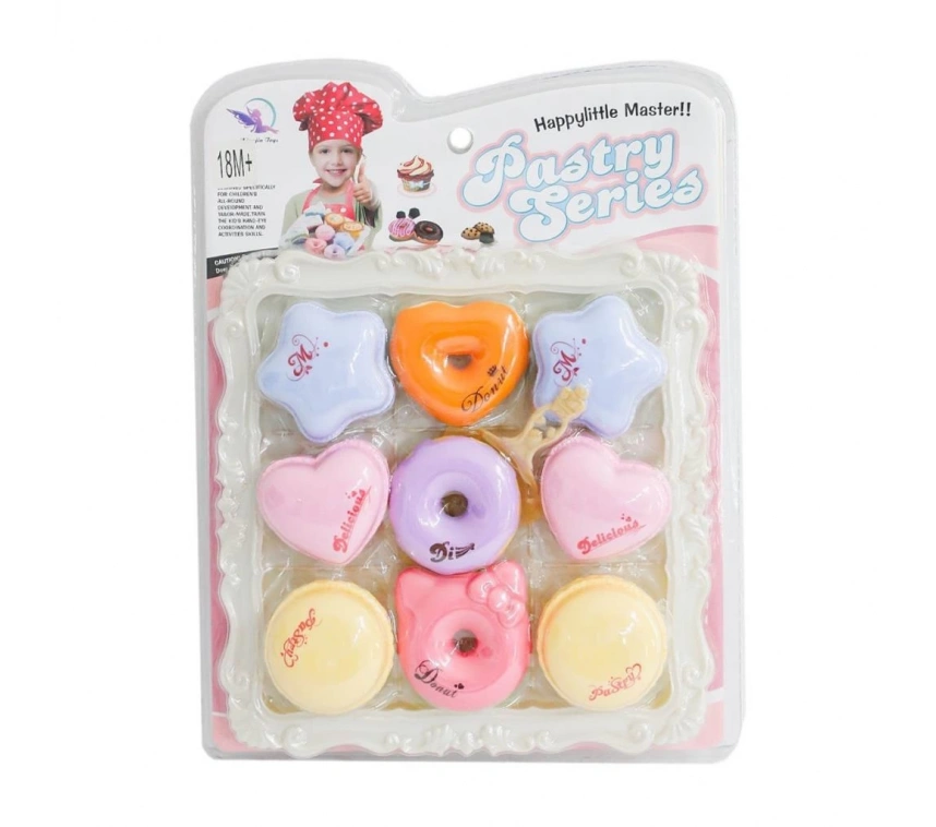NessiWorld B88-4 Kartela Tepsili Şirin Kurabiye Seti -Birliktoys