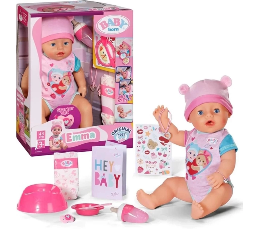 Nessiworld Baby Born Emma Bebeği 43 cm