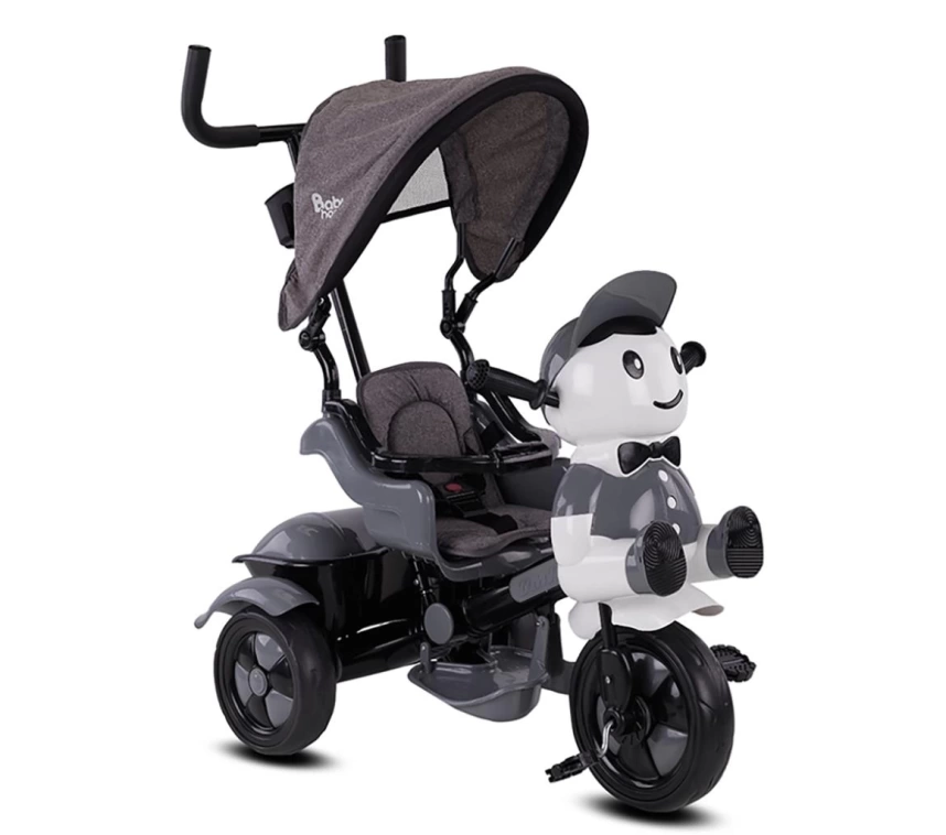 Nessiworld Babyhope 125 Yupi Triycle 3 Tekerli Kontrollü Bisiklet (Gri) Gri
