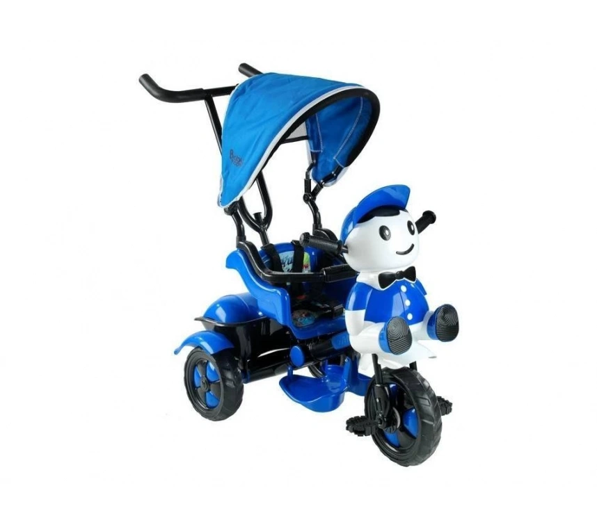 Nessiworld Babyhope 125 Yupi Triycle 3 Tekerli Kontrollü Bisiklet Mavi