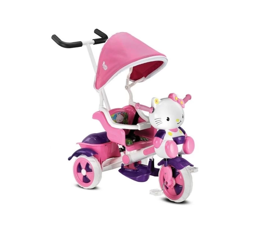 Nessiworld Babyhope 135 Kety 3 Tekerli Kontrollü Bisiklet Pembe