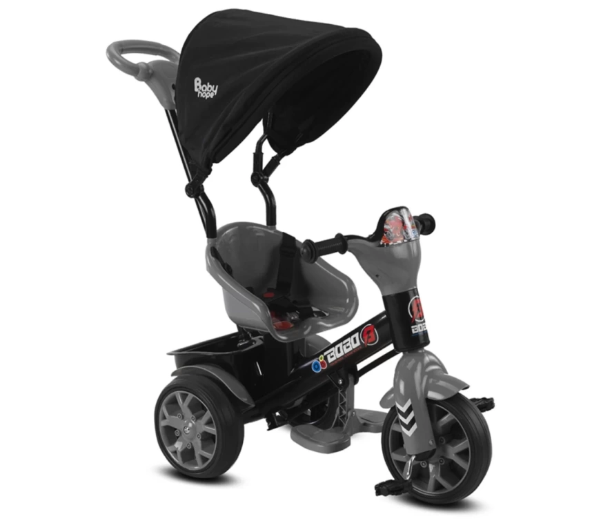 Nessiworld Babyhope Bobo Speed Tenteli Bisiklet Gri