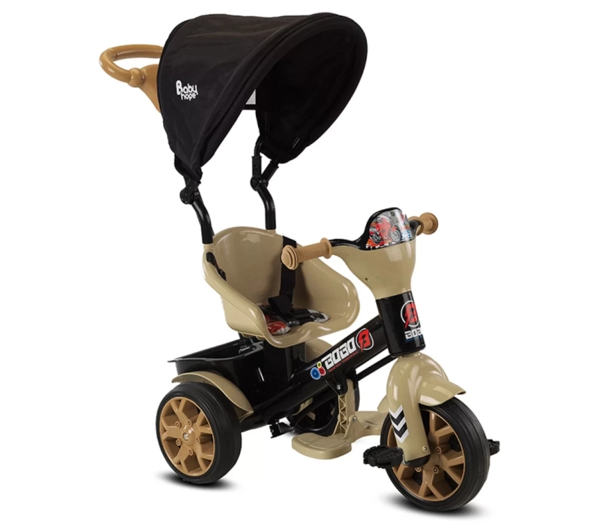 Nessiworld Babyhope Bobo Speed Tenteli Bisiklet Kahverengi
