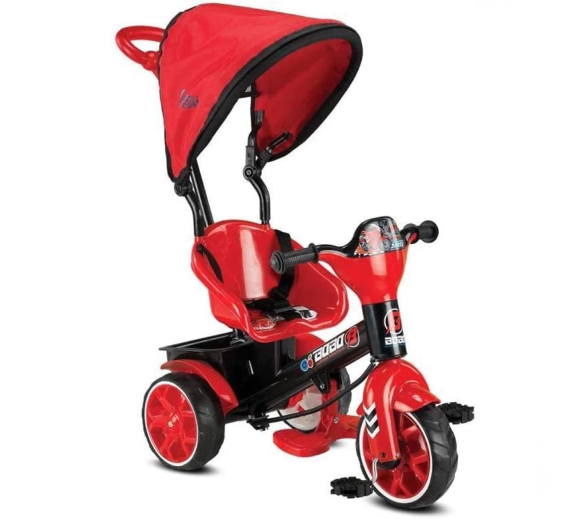 Nessiworld Babyhope Bobo Speed Tenteli Bisiklet Kırmızı