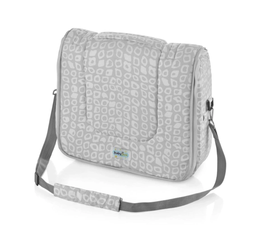 Nessiworld BabyJem Babynest Çanta 771 Gri Kare