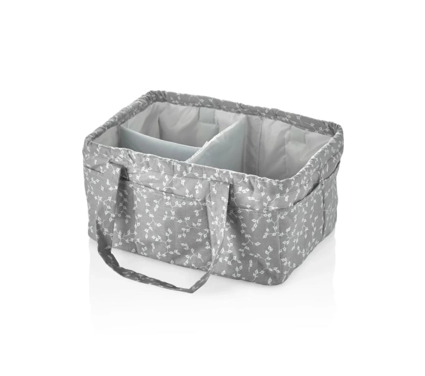 Nessiworld BabyJem Katlamalı Anne & Bebek Organizer 795 Gri Çiçek