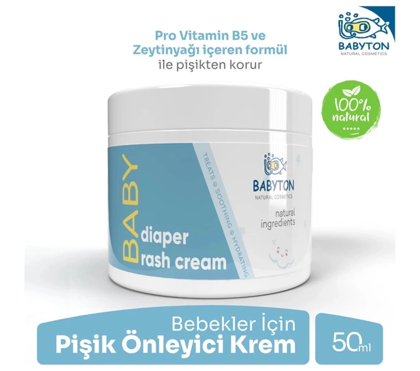 Nessiworld Babyton Pişik Önleyici Krem 50 ml