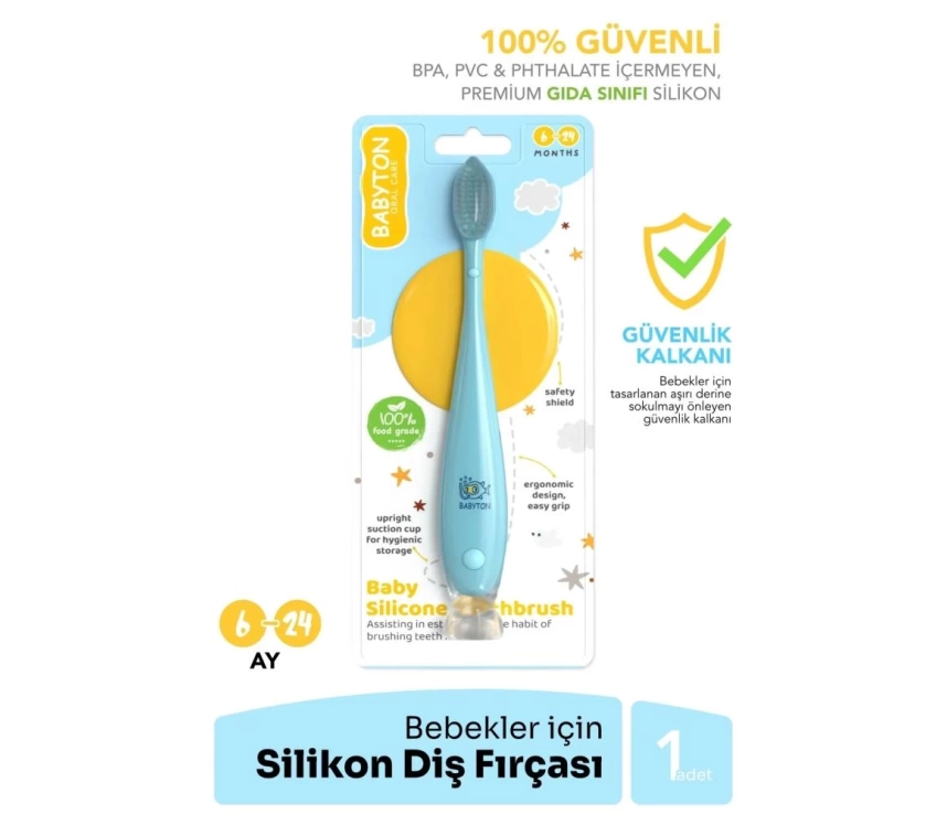 Nessiworld  Babyton Silikon Diş Fırçası