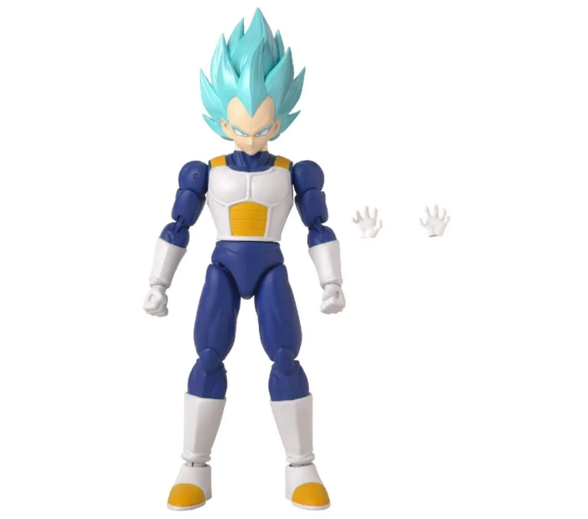 NessiWorld Bandai Dragon Ball Super Saiyan Blue Vegeta Poz Verilebilir Figür 16 cm