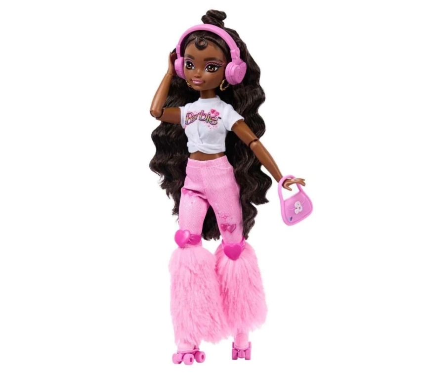 Nessiworld Barbie Dream Besties Paten Partisi Brooklyn Bebek ve Aksesuarları
