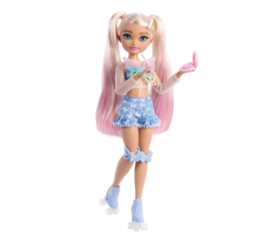 Nessiworld Barbie Dream Besties Paten Partisi Malibu Bebek ve Aksesuarları