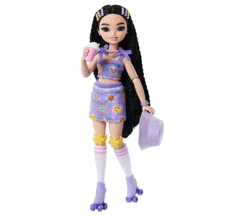 Nessiworld Barbie Dream Besties Paten Partisi Renee Bebek ve Aksesuarlar