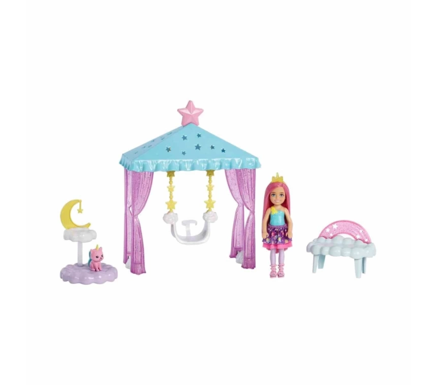 Nessiworld Barbie Dreamtopia Chelsea Oyun Alanı HLC27