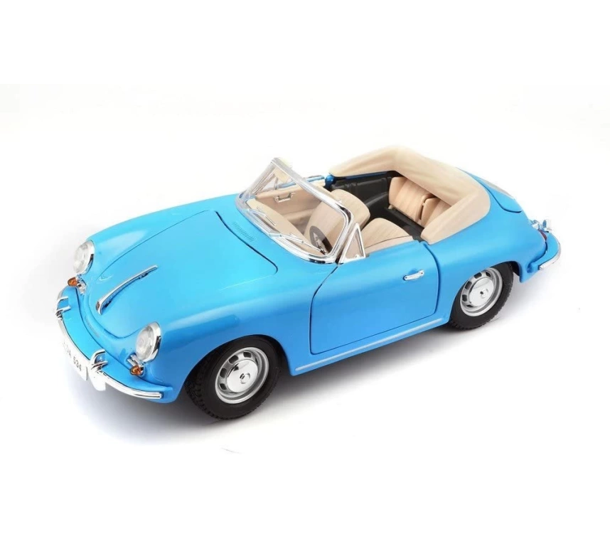 Nessiworld Bburago 1:18 Porsche 356B Cabriolet 1961 Model Araba