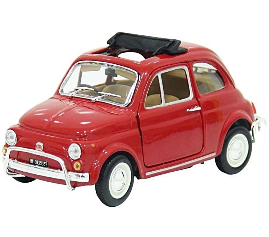 Nessiworld Bburago 1:24 Fiat 500L 1968 Model Araba