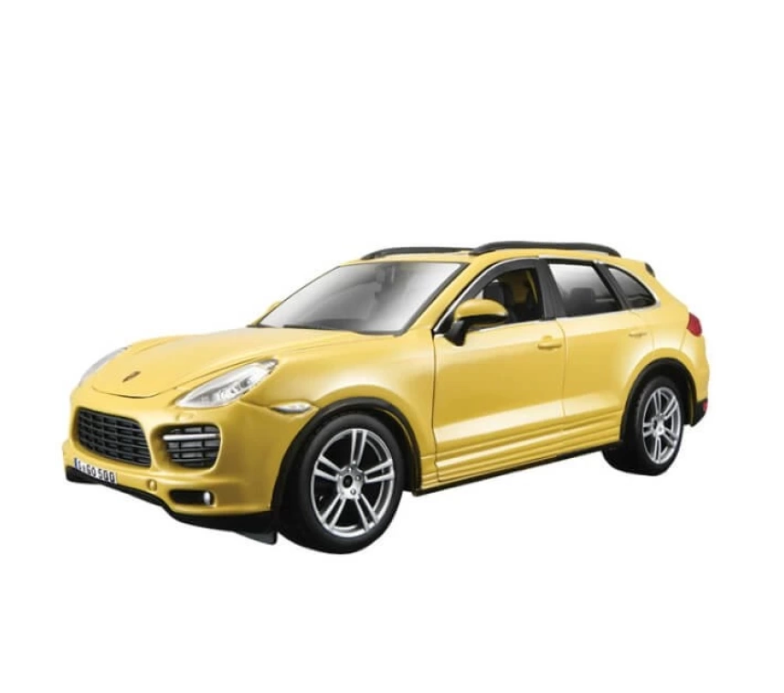 Nessiworld Bburago 1:24 Porsche Cayenne Turbo Plus Sarı Model Araba