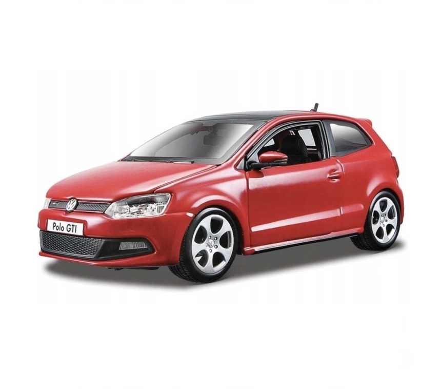 NessiWorld Bburago 1:24 Volkswagen Polo GTI Mark 5 Model Araba