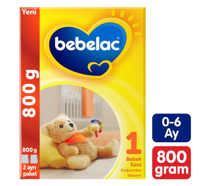 Nessiworld  Bebelac Bebek Devam Sütü No1 800 Gr