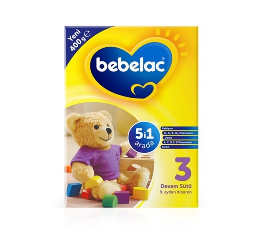 Nessiworld  Bebelac Bebek Devam Sütü No3 400 Gr