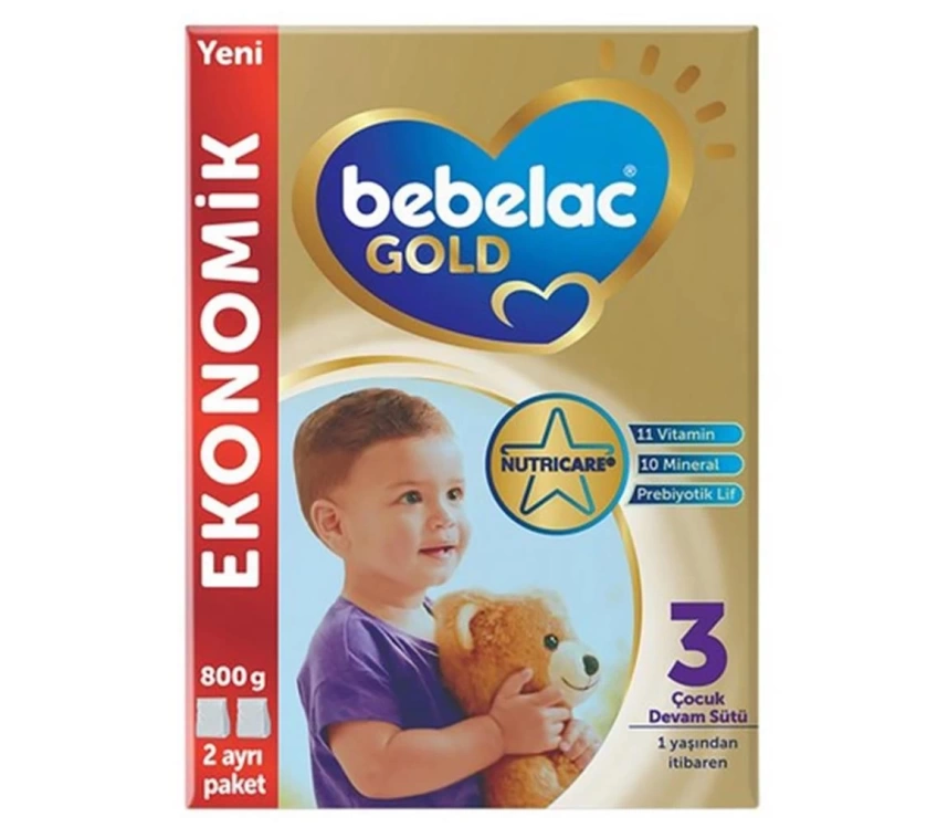 Nessiworld  Bebelac Gold Bebek Devam Sütü No3 800 Gr