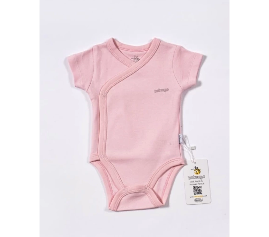 Nessiworld Bebengo BU4023 Basic Kravuze Kısa Kol Body Pembe