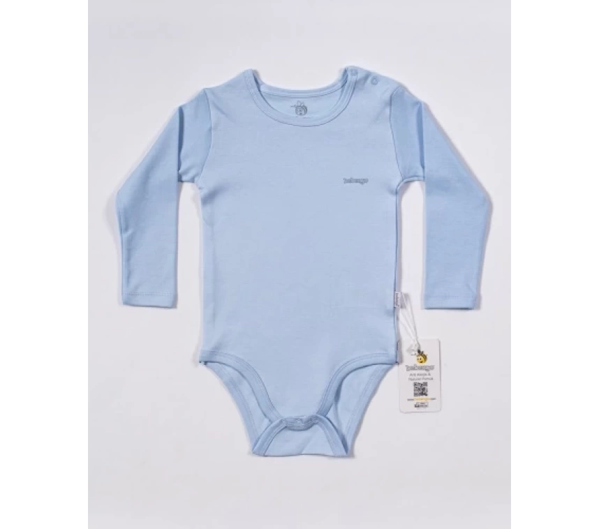 Nessiworld Bebengo BU4024 Basic Uzun Kol Yaş Body Mavi