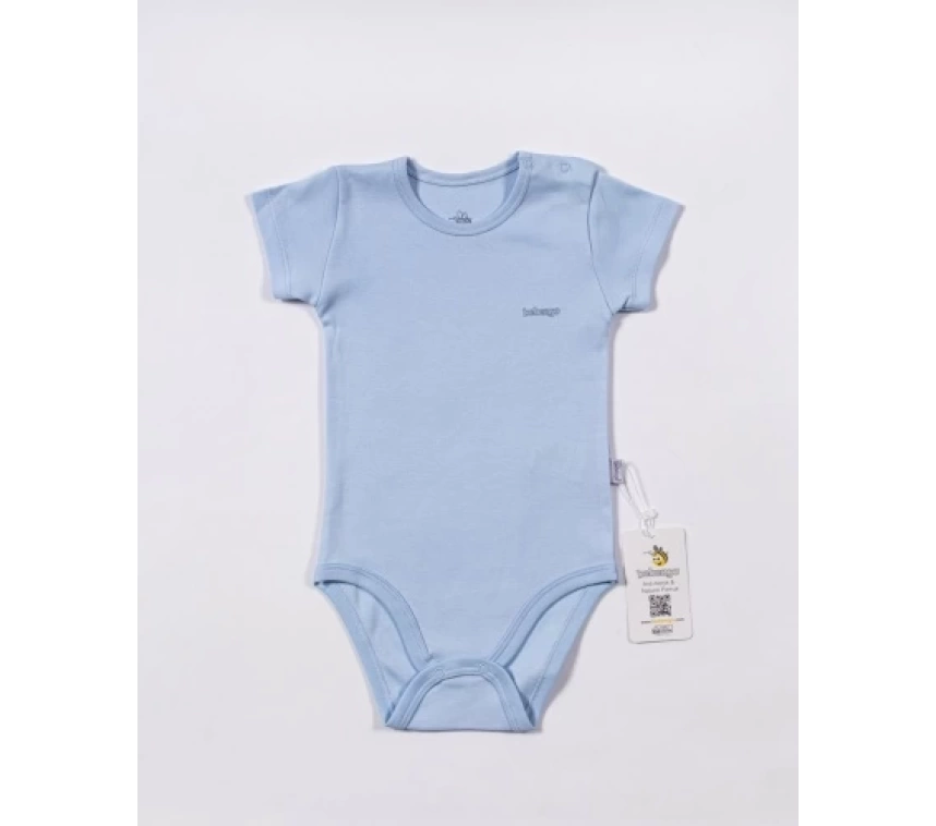 Nessiworld Bebengo BU4025 Basic Kısa Kol Body Mavi