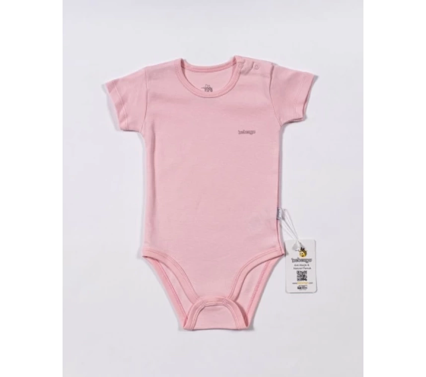 Nessiworld Bebengo BU4025 Basic Kısa Kol Body Pembe