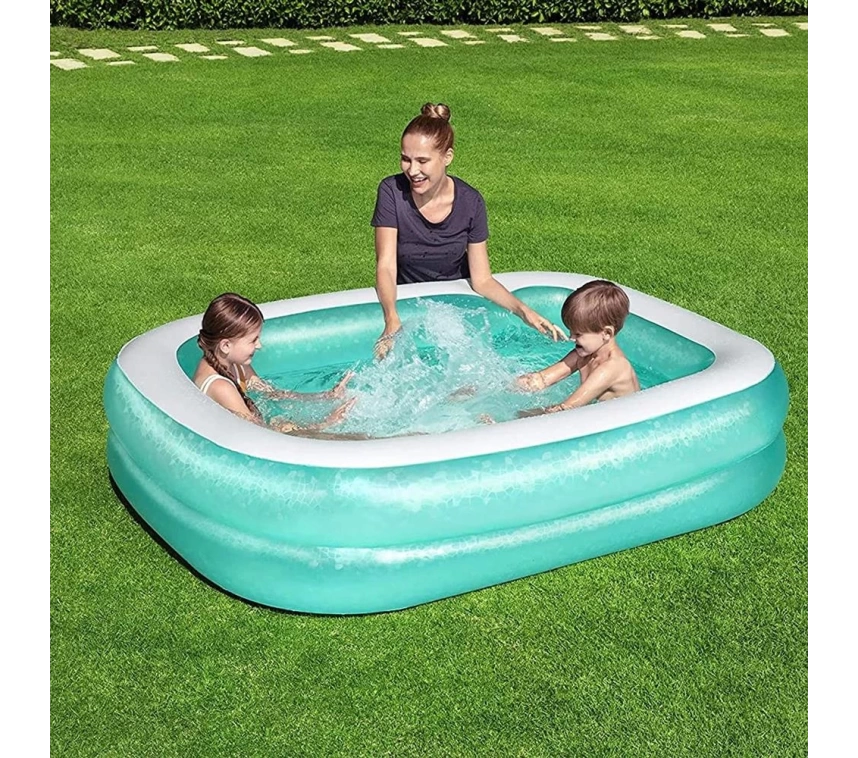 Nessiworld Bestway Büyük Dikdörtgen Aile Havuzu 201x150x51cm