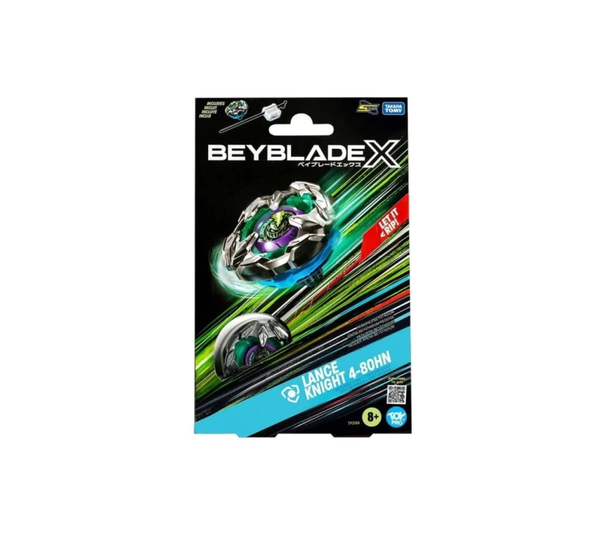Nessiworld BEY04000 Beyblade 1li Set Lance Knight 4-80HN