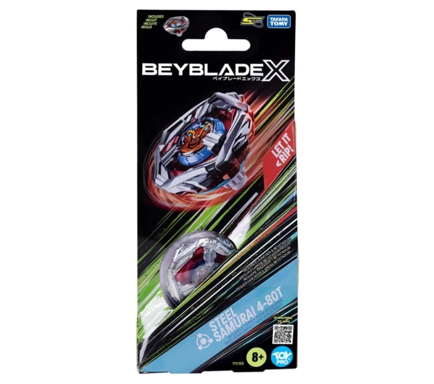 Nessiworld BEY11000 Beyblade Top Steel Samurai 4-80T