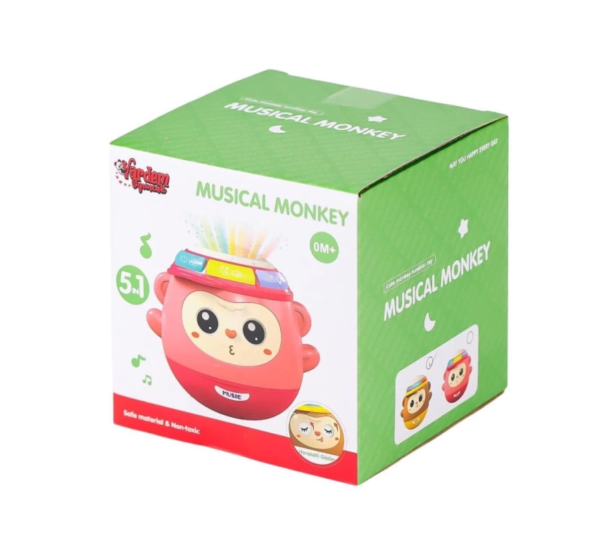 Nessiworld BIB-6005 Maymun Projeksiyon 5IN1  Oyuncak