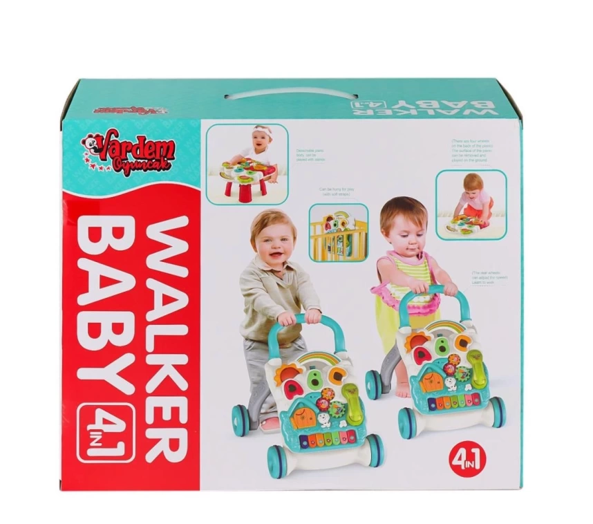 Nessiworld BIB-6017 Pianolu Yürüme Arkadaşı 4IN1