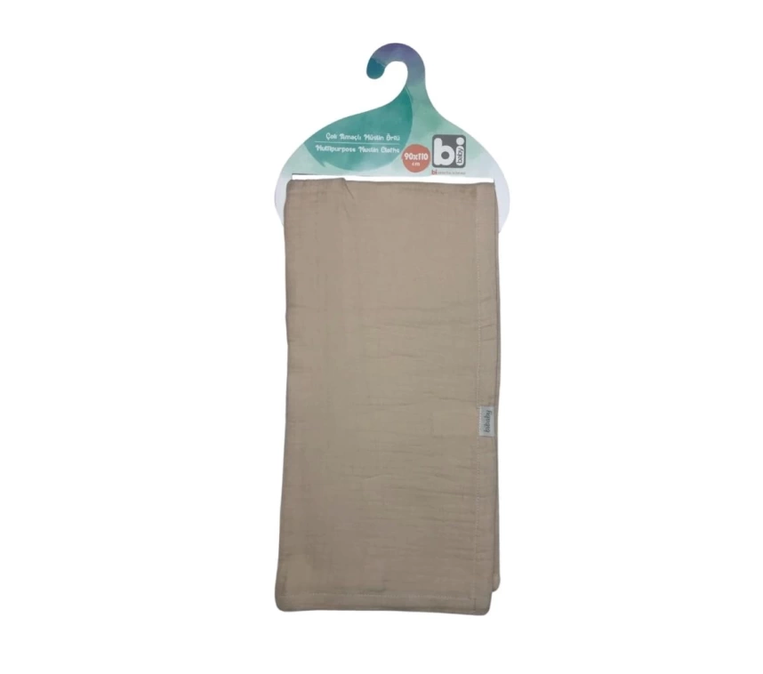 Nessiworld Bibaby 4 Katlı Müslin 90x110 Battaniye 64700 Bej