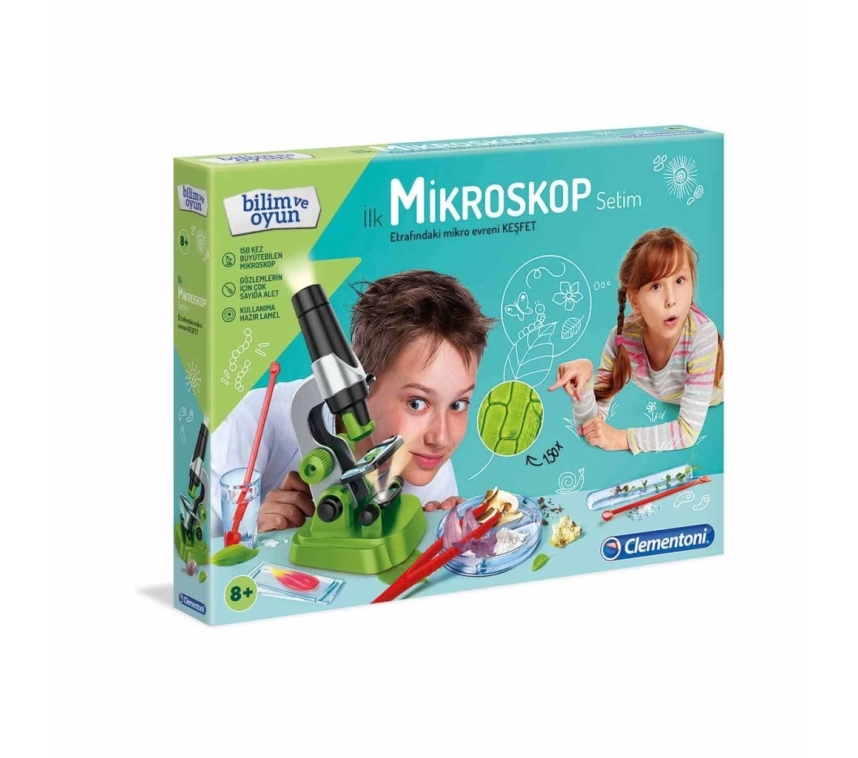Nessiworld  Bilim ve Oyun İlk Mikroskop Setim