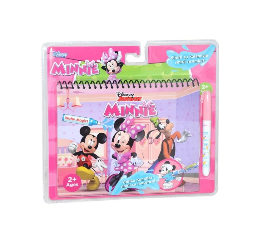 Nessiworld BK008 Gepettoys, Minnie Sihirli Boyama Kitabı