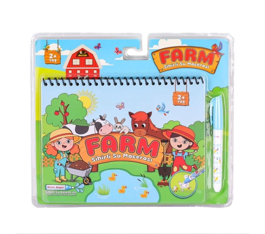 Nessiworld BK012 Sihirli Boyama Kitabı -Gepettoys