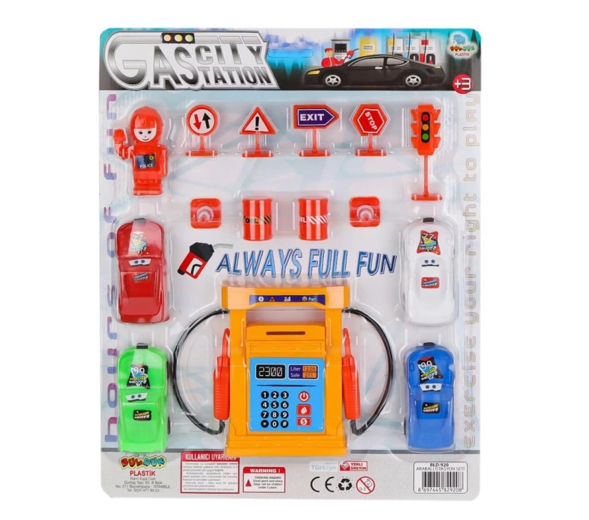 Nessiworld BLD-920 Kartela Yol Oyun Seti -Öz Bayraktar